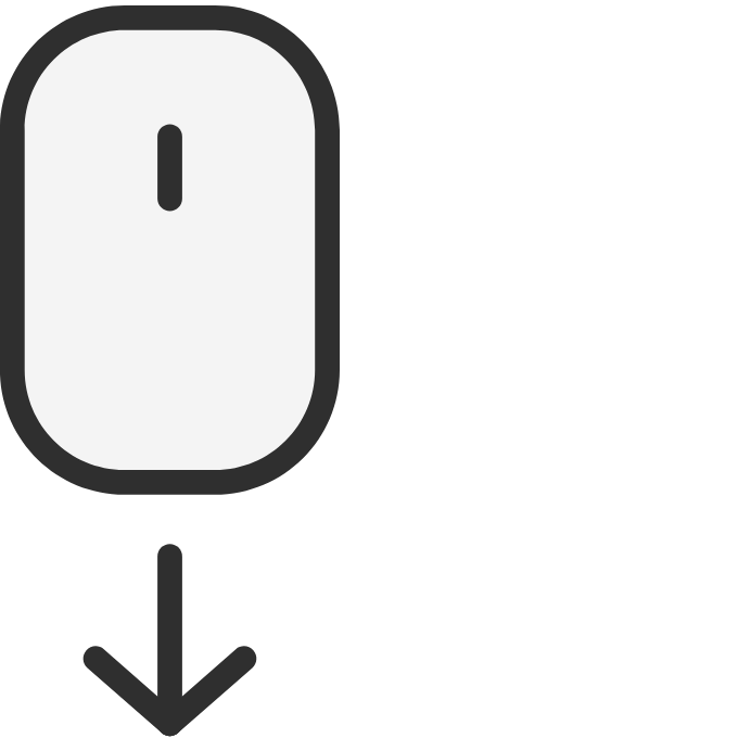 Icono scroll